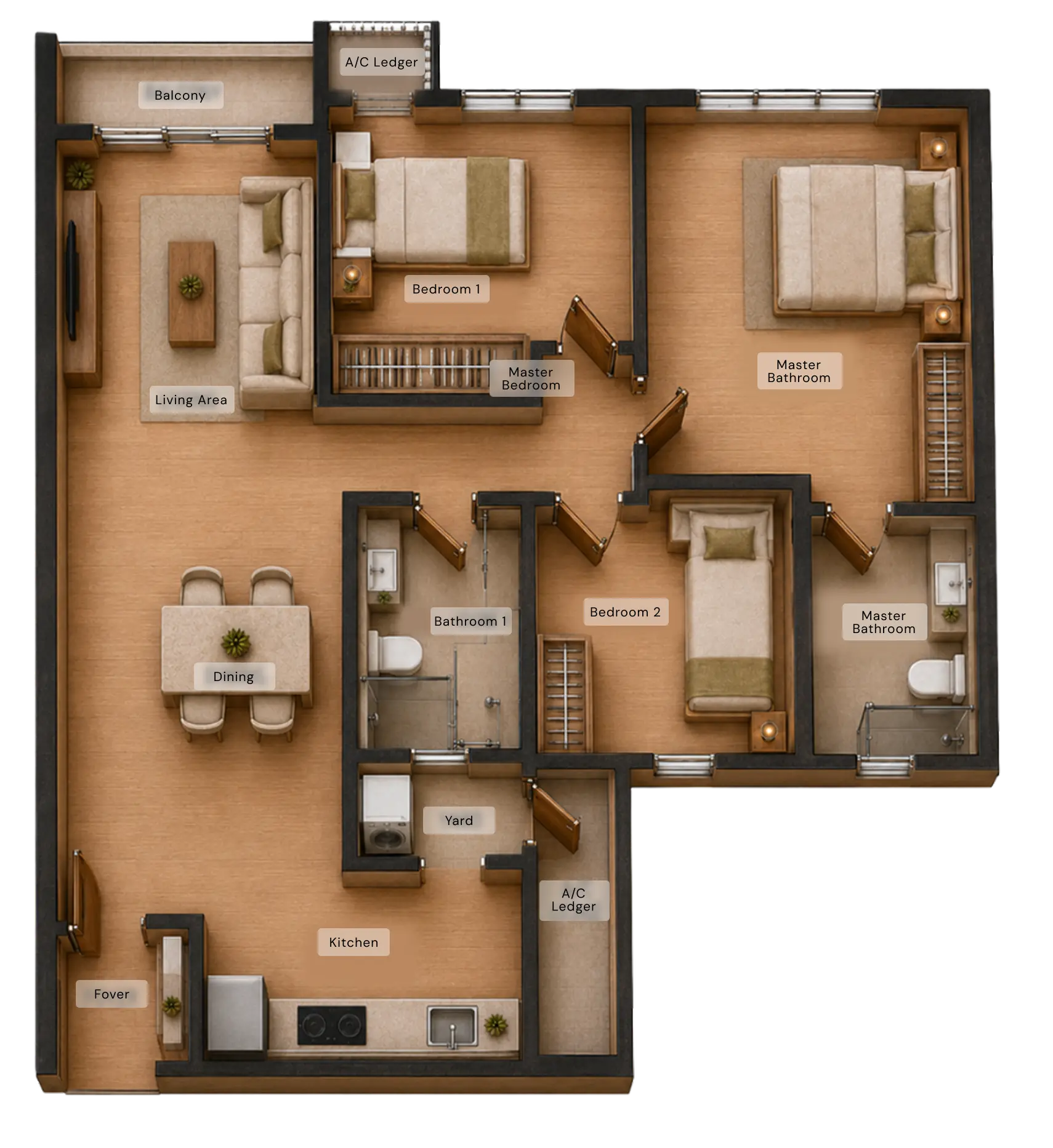 Type E Floor Plan